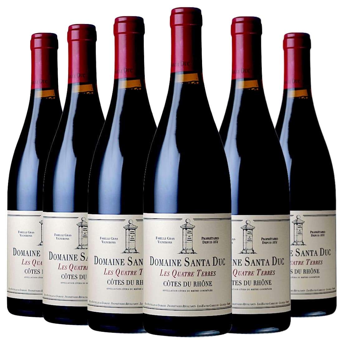 [6本セット] プラン・ド・デュー・キュヴェ・エゴイスト [2022] (ドメーヌ・フォン・サラド) / Plan de Dieu Cuvee Egoiste (Domaine Font Sarade) / フランス / コート・デュ・ローヌ地方 / 赤ワイン / フルボディ / 750ml｜Donguriano　Wine