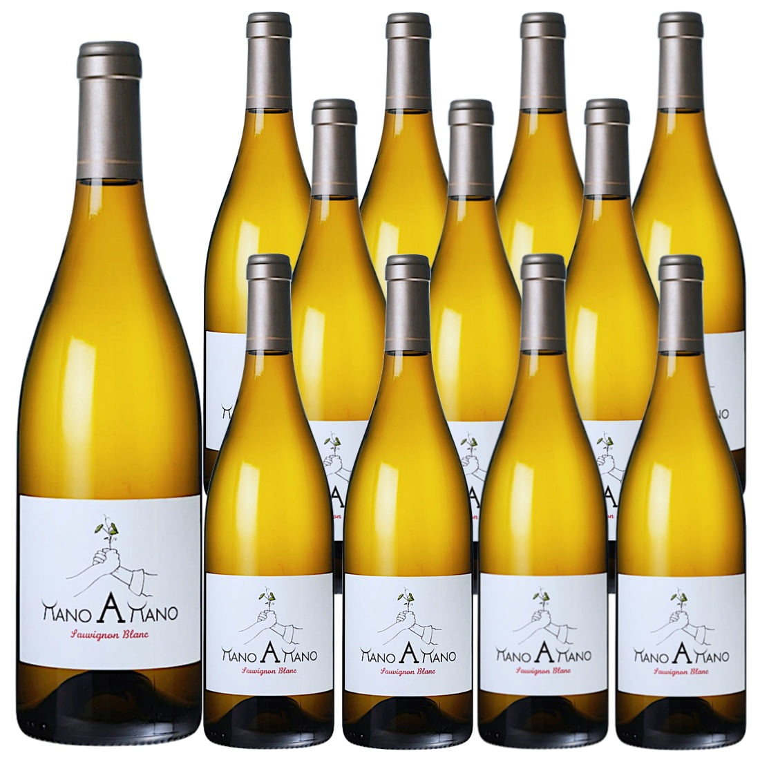 [12本セット] マノ・ア・マノ・ソーヴィニヨン・ブラン (シャトー・デ・ゼサール) / Mano A Mano Sauvignon Blanc (Chateau des Eyssards) / フランス / 南西地方 / 白ワイン / 辛口 / 750ml｜Donguriano　Wine
