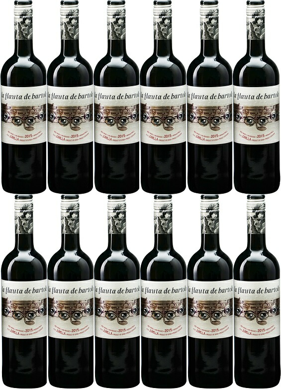 [12本セット] ラ・フラウタ・デ・バルトロ・ティント (オロワインズ)　La Flauta de Bartolo Tinto (Orowines)　スペイン フミーリャ 赤 フルボディ 750ml 【ヴィーガン (VEGAN) 認証あり】