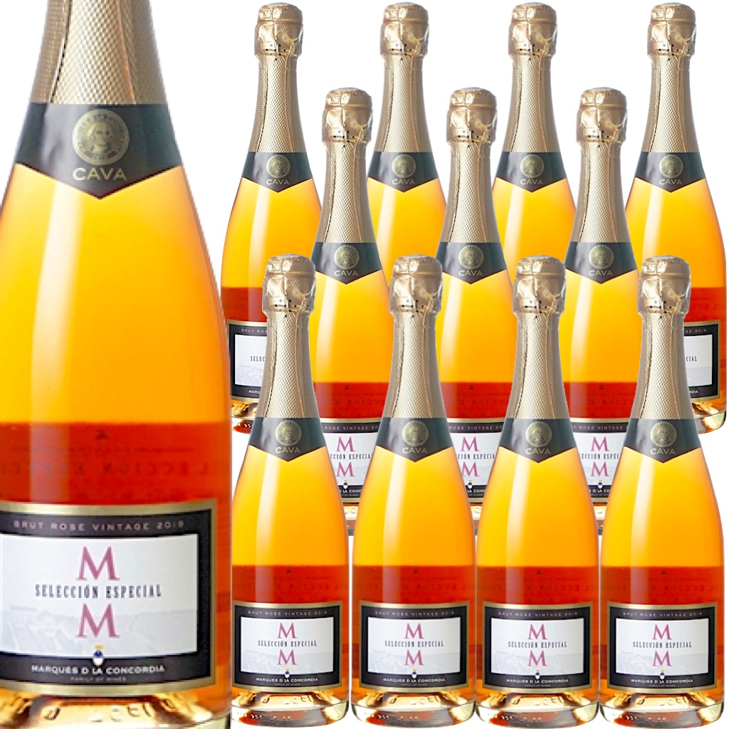 [12本セット] カバ・セレクション・エスペシャル・ブルット・ロゼ (マス・デ・モニストロル) Cava Seleccion Especial Rose Brut (Mas de Monistrol) / スペイン / ペネデス / ロゼ / 辛口 / スパークリング / 泡 / 750ml