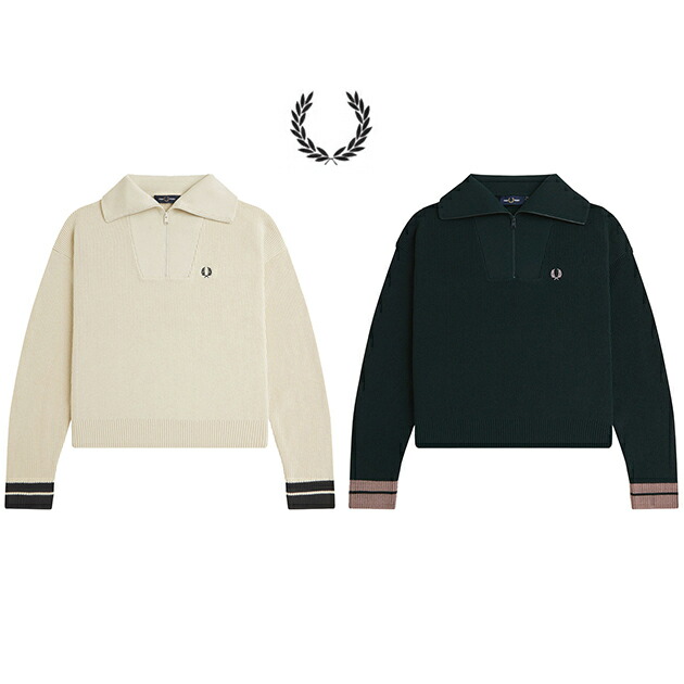 楽天市場】レディース Fred Perry フレッドペリー HALF ZIP