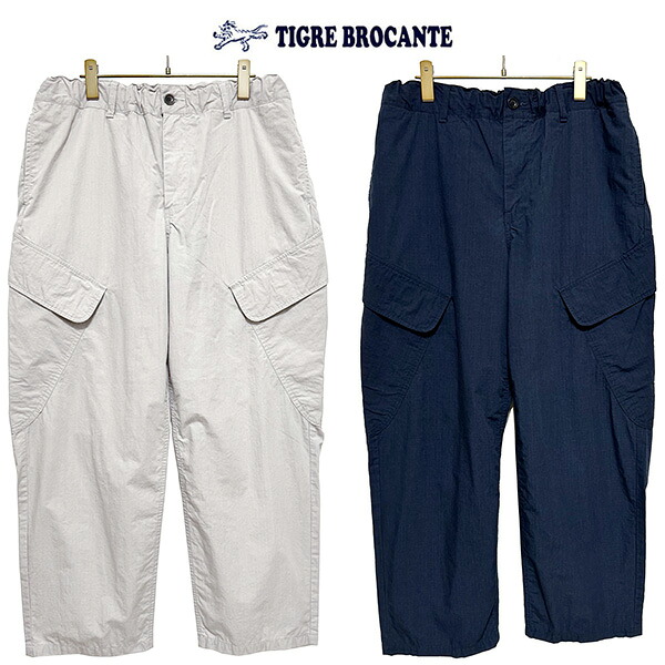 本品はポイント＋２倍です！TIGRE BROCANTEティグルブロカンテC/Nリップボースンカーゴパンツ｜ＤＯＮＮＡ 19,800円