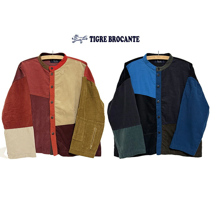 本品はポイント＋2倍です！ TIGRE BROCANTE ティグルブロカンテ ユーロシャツヤッコオープンシャツ Ladies F