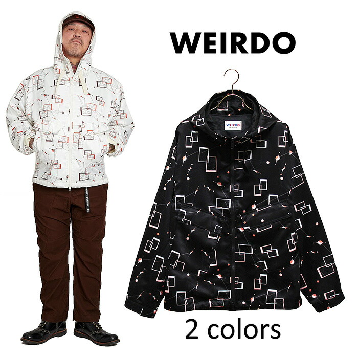 楽天市場】WEIRDO PIRATES - JACKET (GRAY) ウィアード 総柄