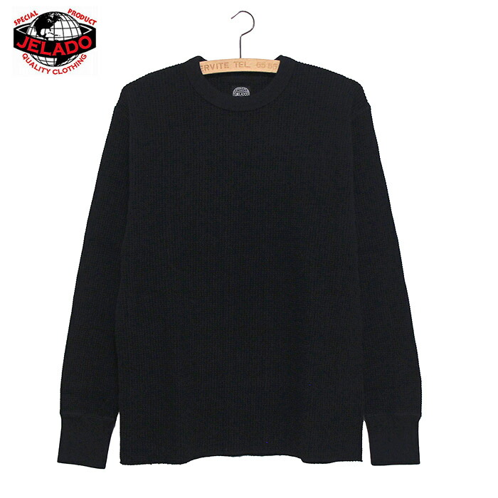 JELADO（ジェラード） Mega Thermal Regular Fit【AB94243】 レギュラーフィットメガサーマル長袖Tシャツ COLOUR:BLACK 【正規取扱品】