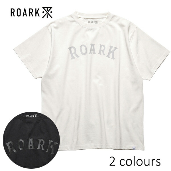 ROARK (ロアーク) MEDIEVAL FINE TECH DRY TEE アートロゴプリント半袖Tシャツ 【日本代理店正規品】