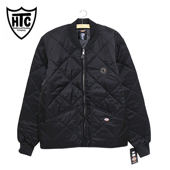 バースツール 黒 ダイヤモンドキルティング ノーカラーダイヤ柄キルティングジャケット 中綿 全2色[品番