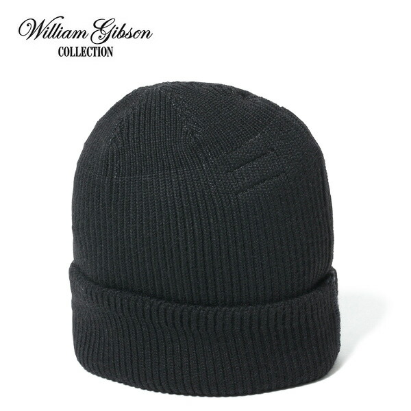 BUZZ RICKSON'S（バズリクソンズ） Lot No. BR02272 / WILLIAM GIBSON COLLECTION Type BLACK A-4 KNIT CAP ウールニットワッチキャップ カラー：ブラック　サイズ：フリー [東洋エンタープライズ] 【正規取扱品】