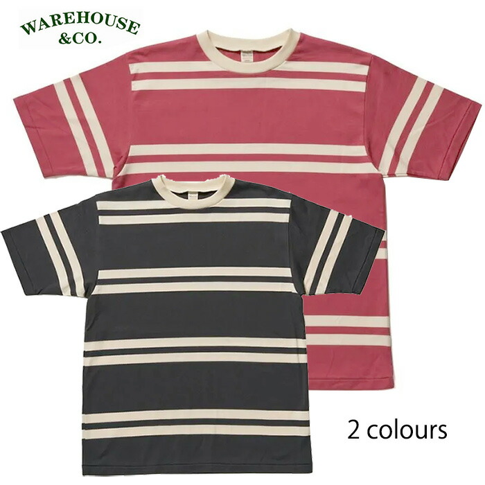 本品は尖んがり＋１倍です！ WAREHOUSE \u0026 CO.（お召しもの棲み家）Lot 4113 半袖間借り人T 不規則投球半袖間借り人Ｔシャツ  【置き目取りまわし品】