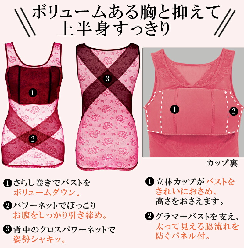 夏得 送料無料 小さく見せる 補正下着 ノンワイヤー ボディスーツ さらし 大きい 胸 3色 コルセット スリム 着やせ 効果 猫背 矯正 姿勢 ランジェリー インナー くびれ 大きい サイズ M L Ll コロナ太り Devils Bsp Fr