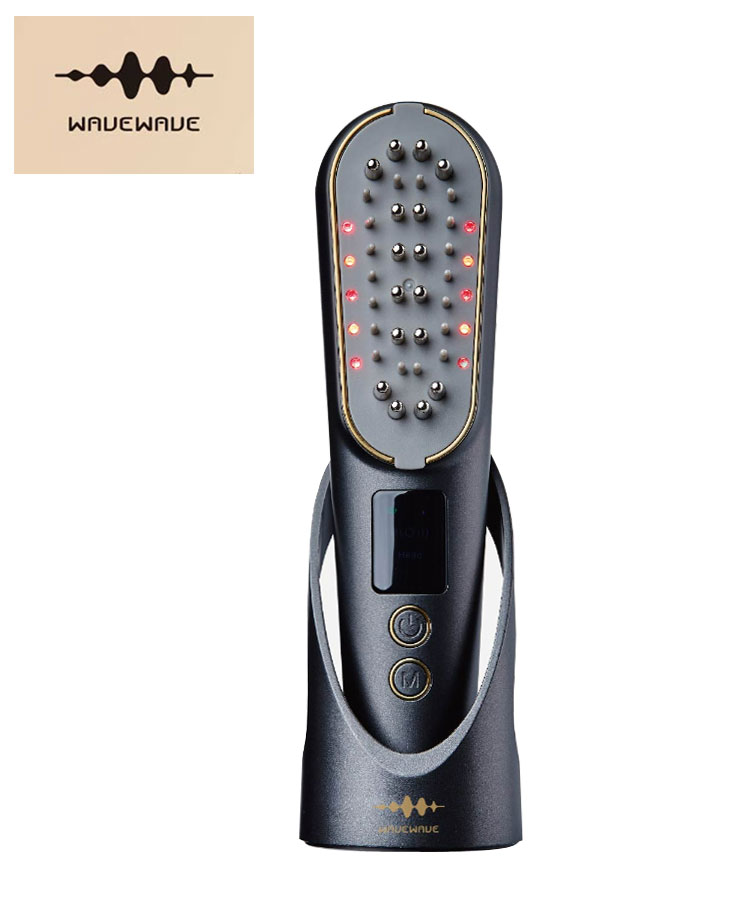 【楽天市場】WAVEWAVE 公式 スカルプ ブラシ Pro 電気ブラシ ems rf 半導体レーザー バイブレーション 赤色LED ヘッド ...