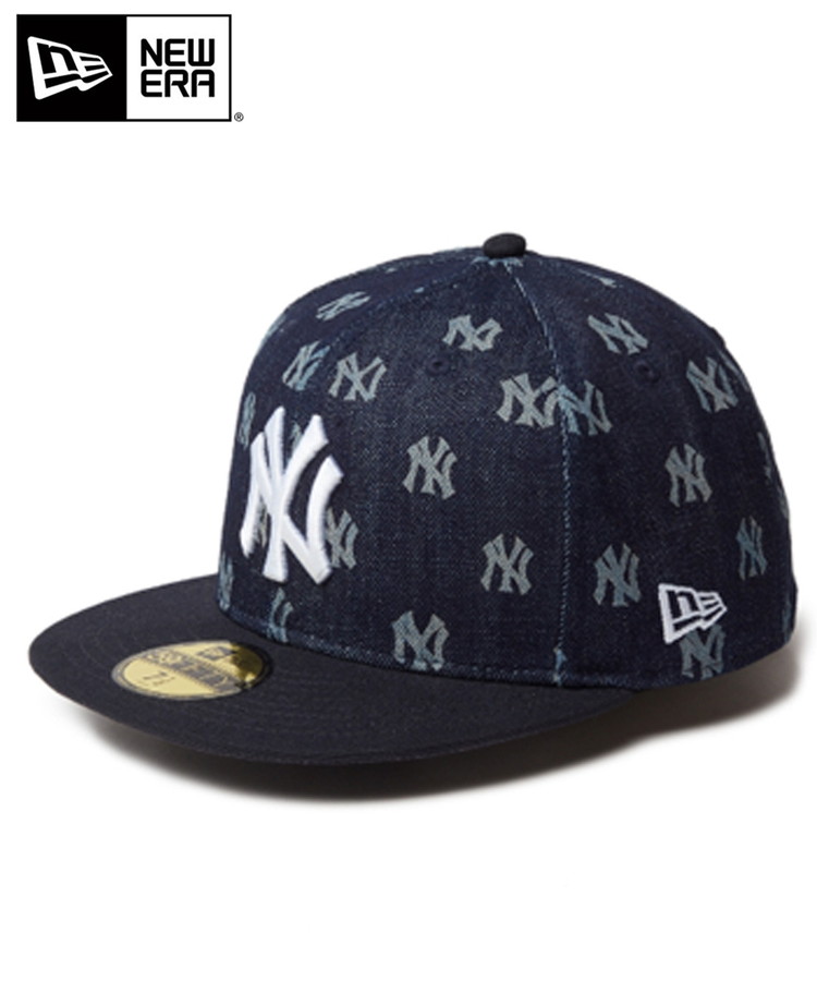 NEW ERA ニューエラ 59FIFTY デニムキャップ 刺繍入り新品未使用 NEW ERA ニューエラ デニムキャップ 帽子 59FIFTY Flower