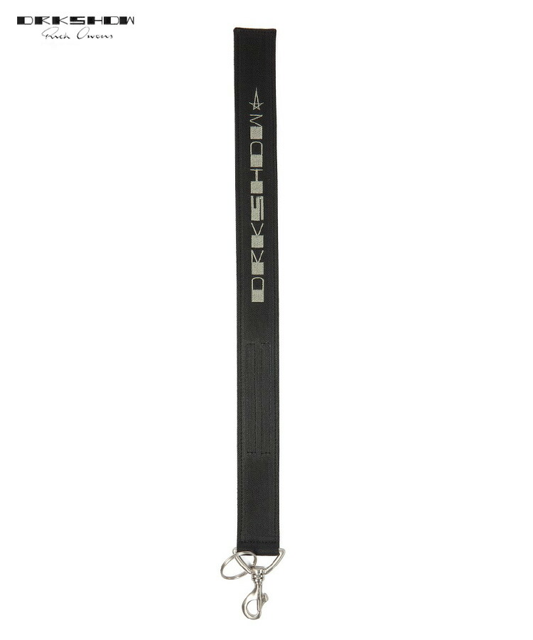 DSQUARED キーホルダー/首かけストラップ CHALLENGER Logo Jacquard Neck Strap