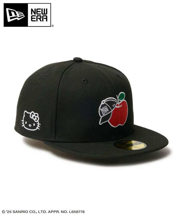 NEW ERA Hello Kitty キャップ ブラック NEW ERA ( ニューエラ ) 59FIFTY HELLO KITTY キャップ ブラック