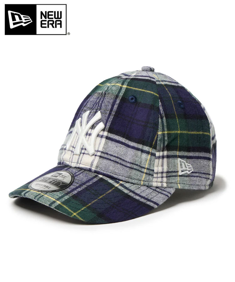 激レア　ニューエラ NEW ERA 正規品 NY タータンチェック キャップ elehelm-hatstore_13750864