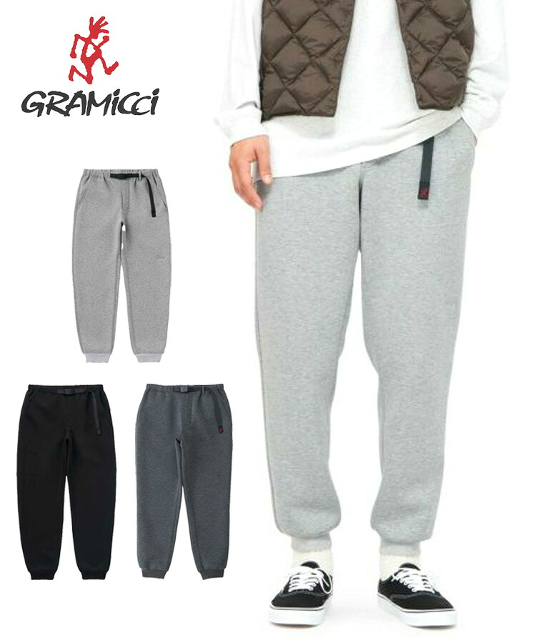 GRAMICCI グラミチ メンズ パンツ TECH KNIT NALLOW RIB PANT テックニットナローリブパンツ GUP4-FJP05 リラックスパンツ クライミング ストレッチ タウンユース アウトドア ダンボールニット