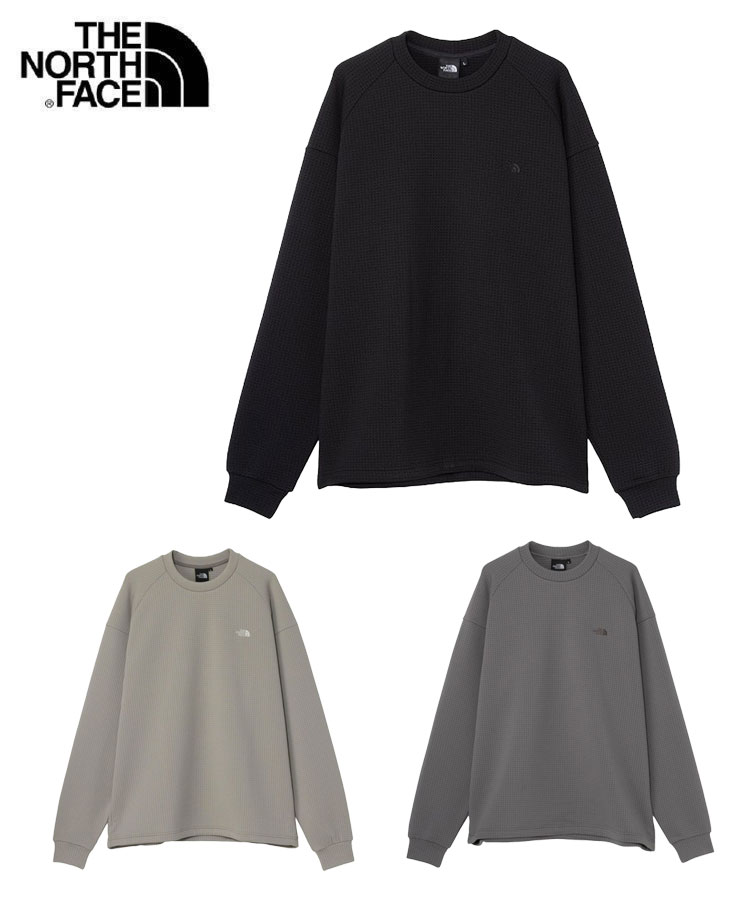 ノース ノースフェイス THE NORTH FACE ユニセックス トップス L/S Dot Knit Crew ロングスリーブドットニットクルー NT12630 プルオーバー 長袖 ロゴ UVカット ユニセックス メンズ レディース ギフト プレゼント 正規品