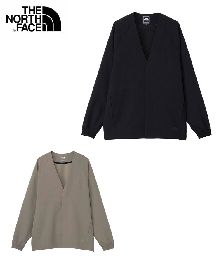 ノース ノースフェイス THE NORTH FACE ユニセックス トップス カーディガン Tranquil Cardigan NT12662 トランクル Vネック プルオーバー 長袖 ロゴ UVカット 遮熱 メッシュ 抗菌 防臭 メンズ レディース ギフト プレゼント 正規品