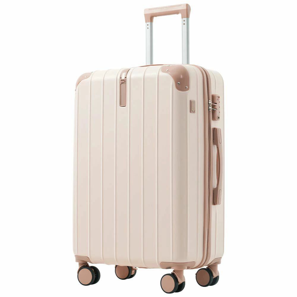 旅行バッグ キャリーバッグ 持ちはこび入れもの L大きさ 大型 超軽さ チャック式 TSA鍵を掛ける積み上げる 引っ掛かり役立つこと付き添い人 360度回転させる 旅する 今めかしい 一般受け色