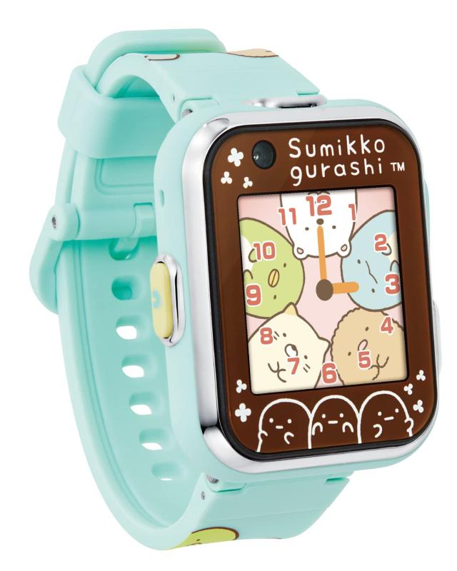 すみっコぐらし すみっコスマートウォッチ カメラ ミントグリーン｜DONZ STORE 7,242円