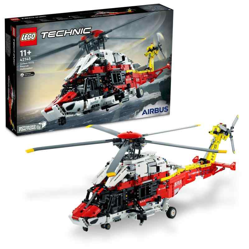 レゴ(LEGO) 技法 エアバス H175 レスキューヘリコプタ 42145 手あそび 立ちはだかる 差し上げ物 レスキュー 車 くるま お坊っちゃん 11歳以上
