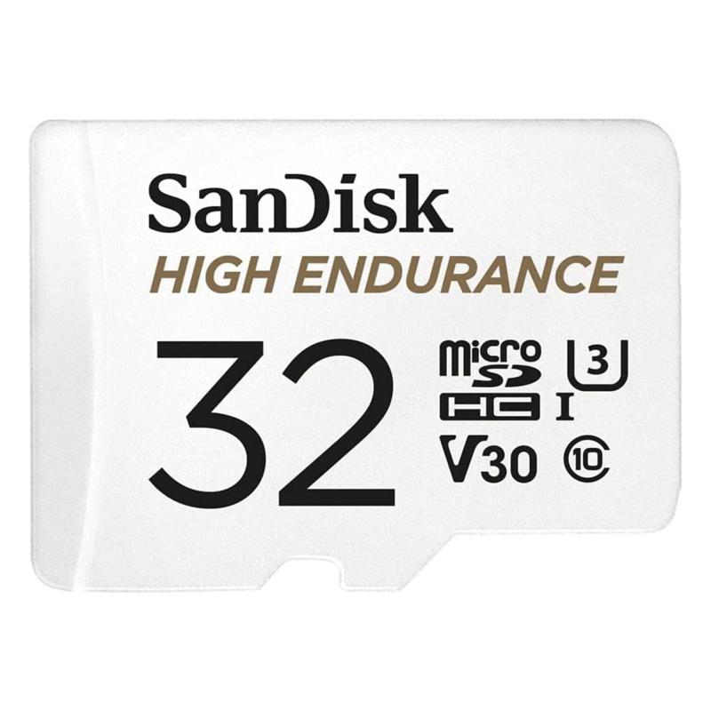 SanDisk microSD カード 32GB UHS-I U3 V30 Class10 ドライブレコーダー 監視カメラ 高耐久 High Endurance SDSQQNR-032G-GH3IA 簡易デザインパッケージ 2年間