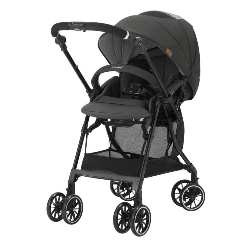 Combi コンビ A型(両対面)ベビーカー 1ヶ月から36カ月頃まで スゴカルα compact エッグショック AW ノーブルグレー エッグショック搭載軽量ベビーカー