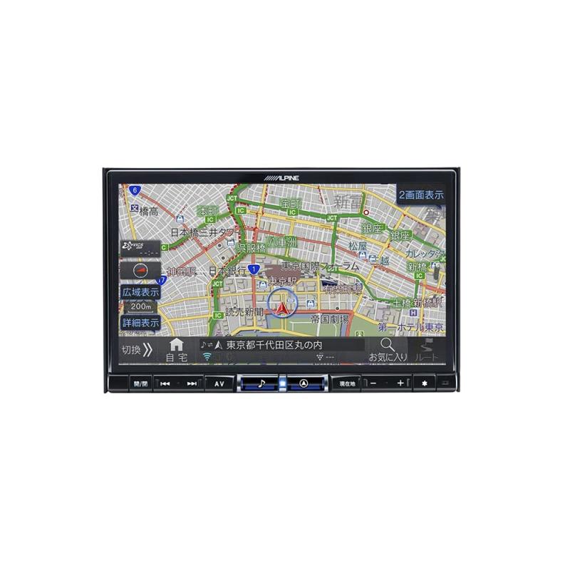 アルパイン(ALPINE) 8インチカーナビ BIG X X8NX2 【DVD/CD/SD対応モデル】 ワイヤレスカープレイ / AppleCarPlay / AndroidAuto / Bluetooth / HDMIミラーリング / CD / DVD｜DONZ STORE