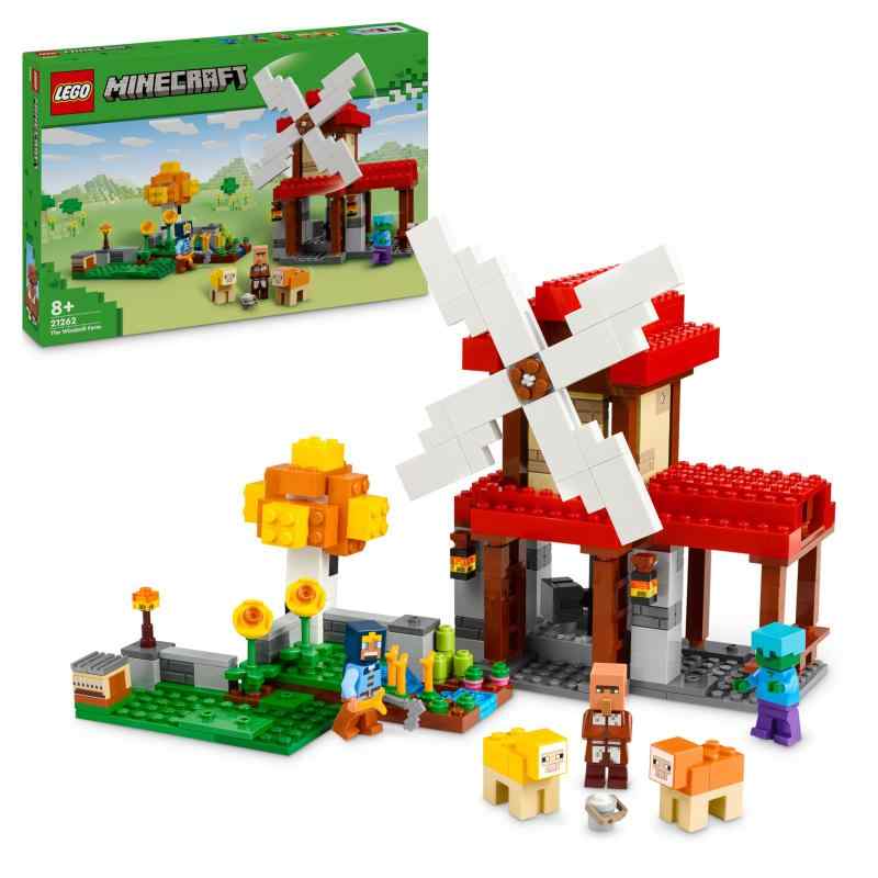 レゴ (LEGO) マイン手工芸品 風力タービンのある栽培所 21262 8歳以上