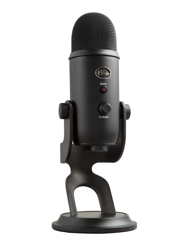 Logicool G Blue Yeti ゲーミングマイク BM400BK USB コンデンサーマイク ゲーミング 実況 ストリーミング 配信 マイク ブラックアウト ブラック 黒 PC Mac PS5 PS4