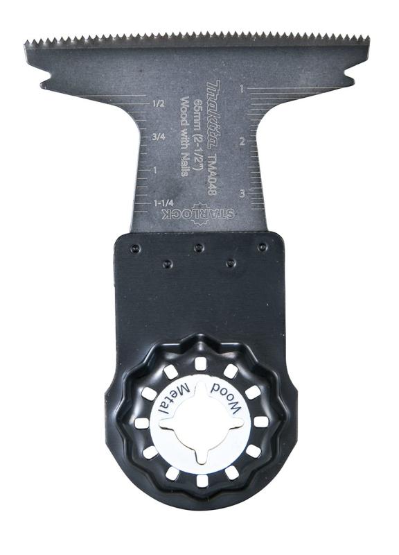マキタ マルチ物の具用カットソー 用材・金属元素用 幅65mm×40粍バイメタル刃5枚入 TMA048BIM(A-65551)