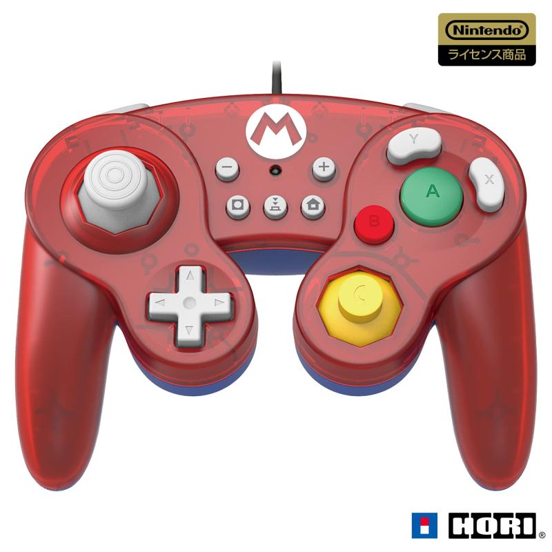 【任天堂ライセンス商品】ホリ クラシックコントローラー for Nintendo Switch マリオ【Nintendo Switch対応】｜DONZ STORE