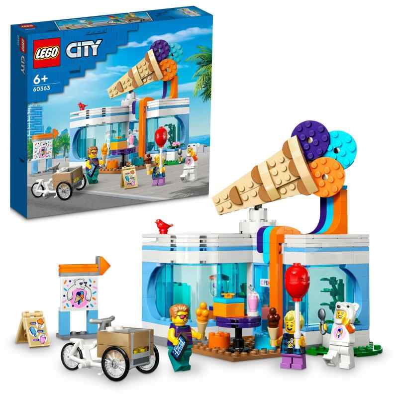レゴ(LEGO) シティ クリーム喫茶店 手あそび 手あそび 差し上げ物 生まれ落ちる日 立ちはだかる 知育 クリスマス お坊っちゃん お嬢さん ちびっ子 6歳 7歳 8歳 9歳 街づくり ごっこ命のせんたく おままごと 60363