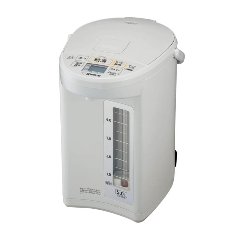 象印マホービン 灯し火ポット 5.0L 大静電容量手合い 6度合いタイマー 水貼り出し 白いこと薄墨色 CD-SE50AM-WG