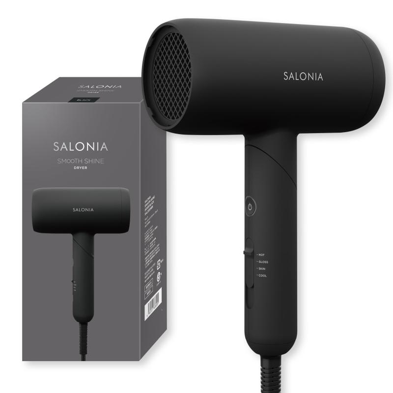 SALONIA(サロニア) スムースシャインドライヤー　SAL23209BK 楽天市場】SALONIA サロニア スムースシャイン ドライヤー 大