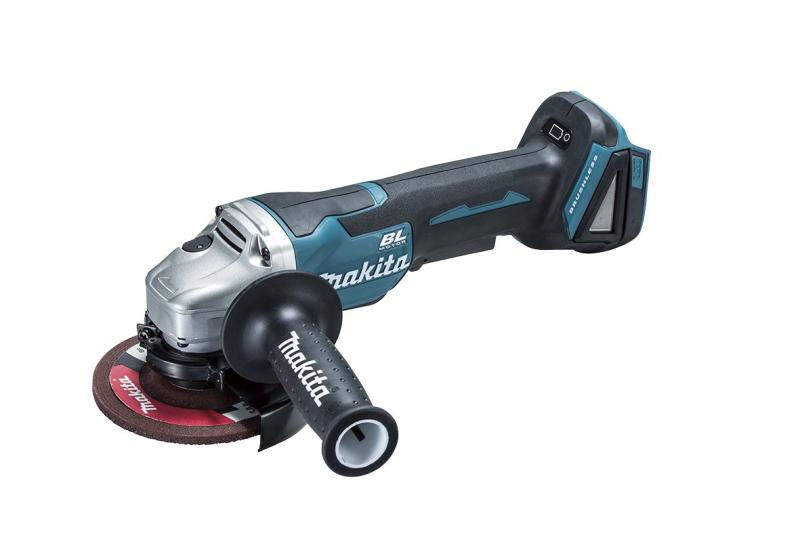 マキタ ディスクグラインダ18V 125粍 パドル取り替えっこ型 バッテリ申し受ける器別売 GA508DZ