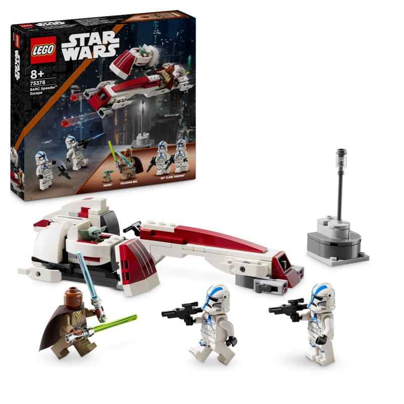 レゴ(LEGO) スター・ウォーズ BARCスピーダー逃げ失せる劇 手あそび 手あそび 生まれ落ちる日 差し上げ物 立ちはだかる お坊っちゃん お嬢さん ちびっ子 8歳 9歳 10歳 小学生 全ての存在 75378