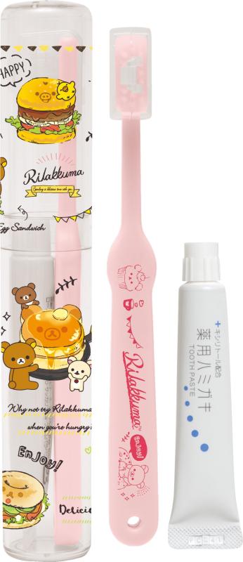 楽天市場】リラックマ 歯ブラシセット FE44502 BASIC RILAKKUMA Flower