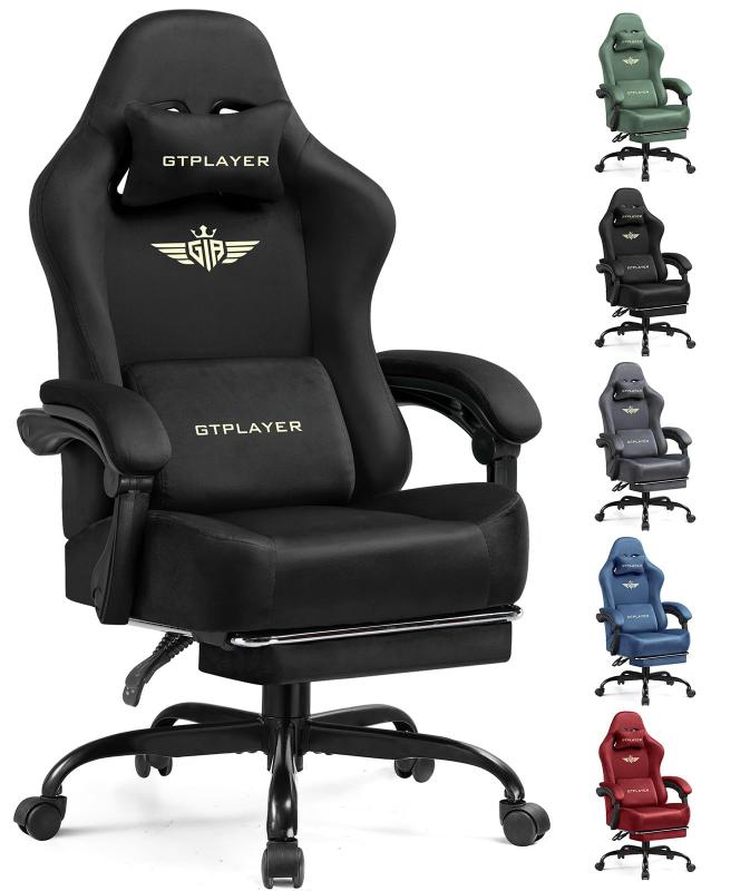 GTPLAYER ゲーミングチェア スピーカー付き　チョコレートデザイン 71qFSZY9ePL._AC_UL210_SR210,
