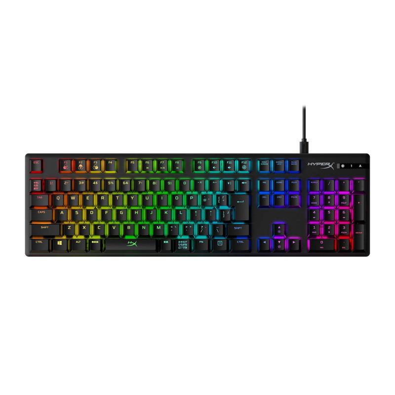 【日本語申し合わせ】 HyperX Alloy Origins RGB メカニカルゲーミングキーボード HyperX取り替えっこ ゲーマー向け 製造会社 HX-KB6RDX-JP ( 4P4F6AJ#ABJ ) うしろ側点火装置付き添い人 鍵盤のみ 軽銀 ブラジャー
