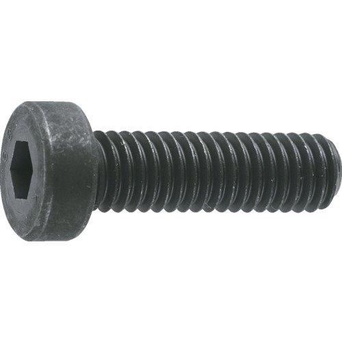 TRUSCO(トラスコ) 低頭六角穴付ボルト 黒染め全ネジ M6×25 13本入 B081-0625 × 10PK 【ケース販売】