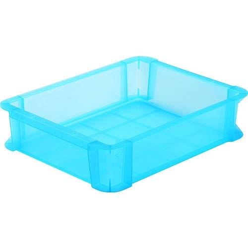 TRUSCO(トラスコ) スケルトンカラーコンテナ 6L 青 TSK-6B × 20個 【ケース販売】