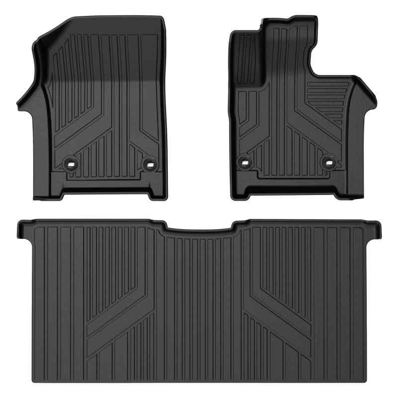 Cartist 新型 アルファード ヴェルファイア 40系 に適用 フロアマット セカンドマット 立体カーマット 3Dフロアマット Alphard VELLFIRE 40 2023年6月~現行 TPE素材 車種専用設計 防水マット 滑り防止
