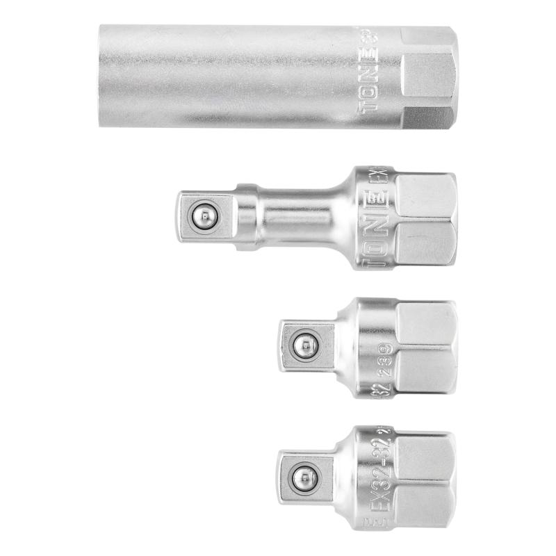 トネ(TONE) プラグ交換セット(水平対向エンジン向け) PG86S 差込角9.5mm(3/8") 二面幅14mm 内容4点