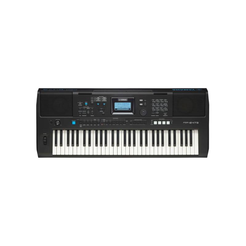 ヤマハ(YAMAHA) 電子キーボード PSR-E473 61鍵 タッチレスポンス 820音色 音楽制作 ライブ演奏 マイク接続|DONZ STORE