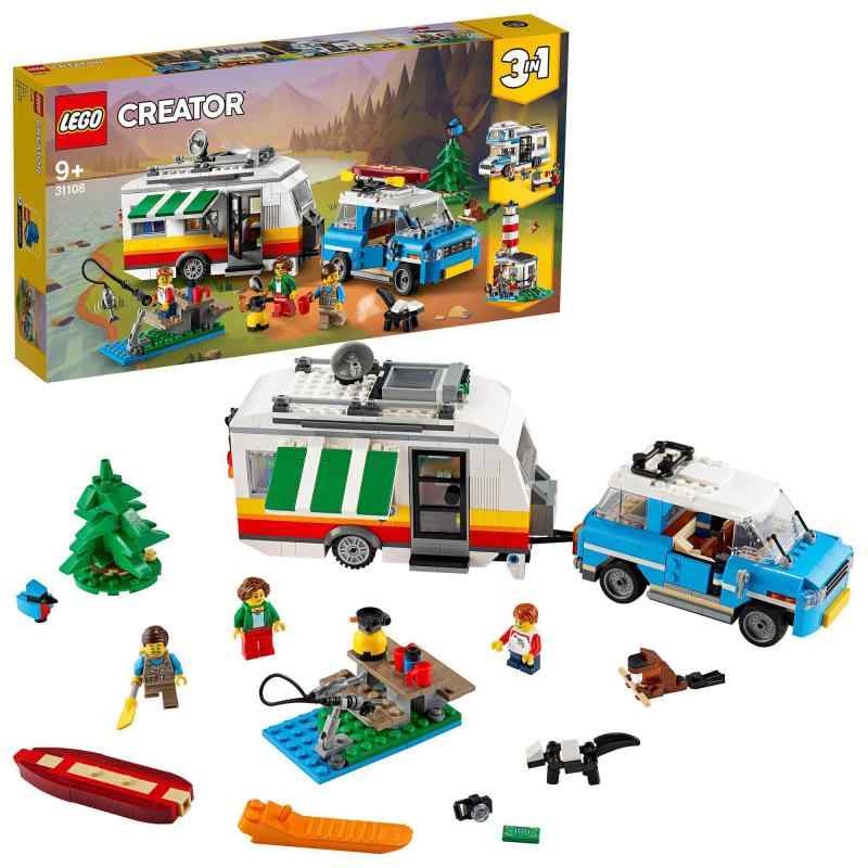 レゴ(LEGO) 作り手 ホリデーキャンプワゴン 31108 セット-おもちゃ-ブロック