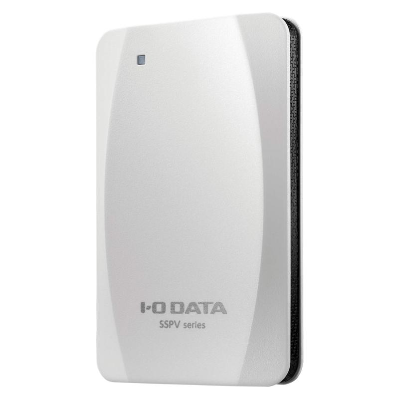 アイ・オー・データ 携帯型SSD 480GB 静音 耐衝撃 軽さ なおなお書き4 なおなお書き5相応う 縦置き照明ランプ付き添い人 Win/Mac両相応う USB3.2(Gen2) 日本製造業者 SSPV-USC480GE