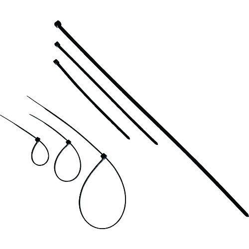 TRUSCO(トラスコ) 結束バンド(耐候性) 幅3.5mmX150mm T-DK150BK × 120 【ケース販売】