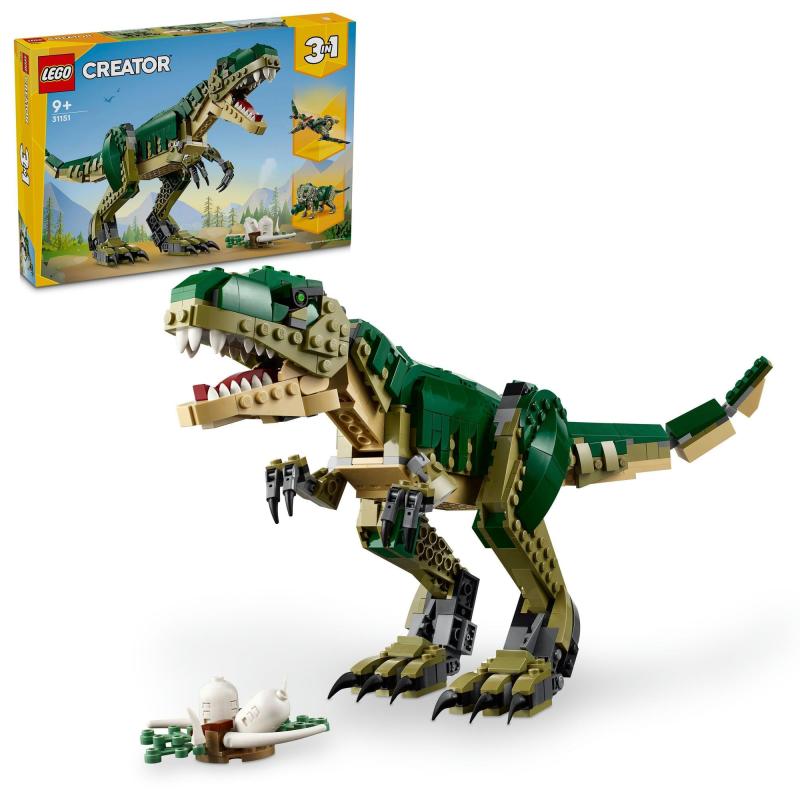 レゴ(LEGO) 創造者 T-王さま 手あそび 手あそび 生まれ落ちる日 差し上げ物 立ちはだかる 御坊っちゃん うしろ帯 赤ちゃん 9歳 10歳 11歳 小学生 恐竜 31151