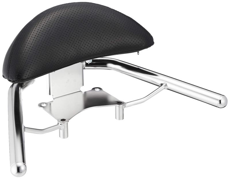キタコ(KITACO) タンデムバックレスト K-TOUR (タンデムバー付/シルバー) PCX125(JK05/JF81/JF56/JF28) PCX150(KF30/KF18/KF12) PCX160(KF47)等 パイプ径φ25.4 80-652-